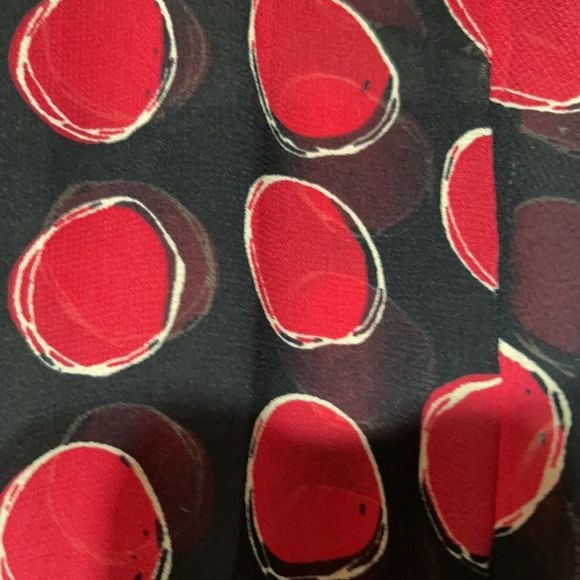 Sheer Banana Republic Navy/Pink Flowy Blouse - Picture 10 of 16